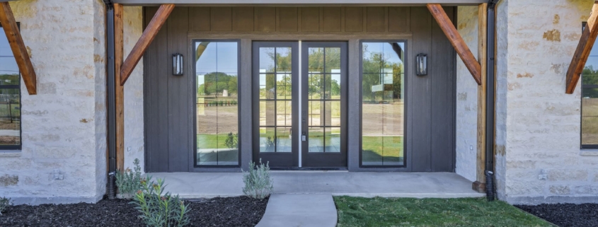 Custom home construction team planning luxury home build in Granbury TX